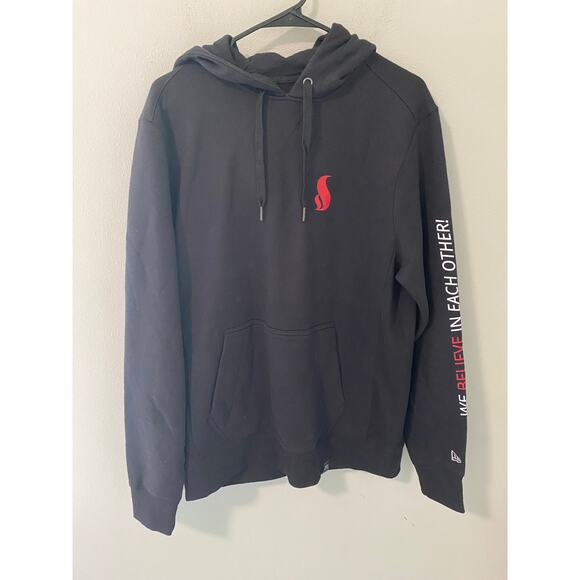 New Era GRIT Hooded Sweatshirt Size Medium - Picture 1 of 3